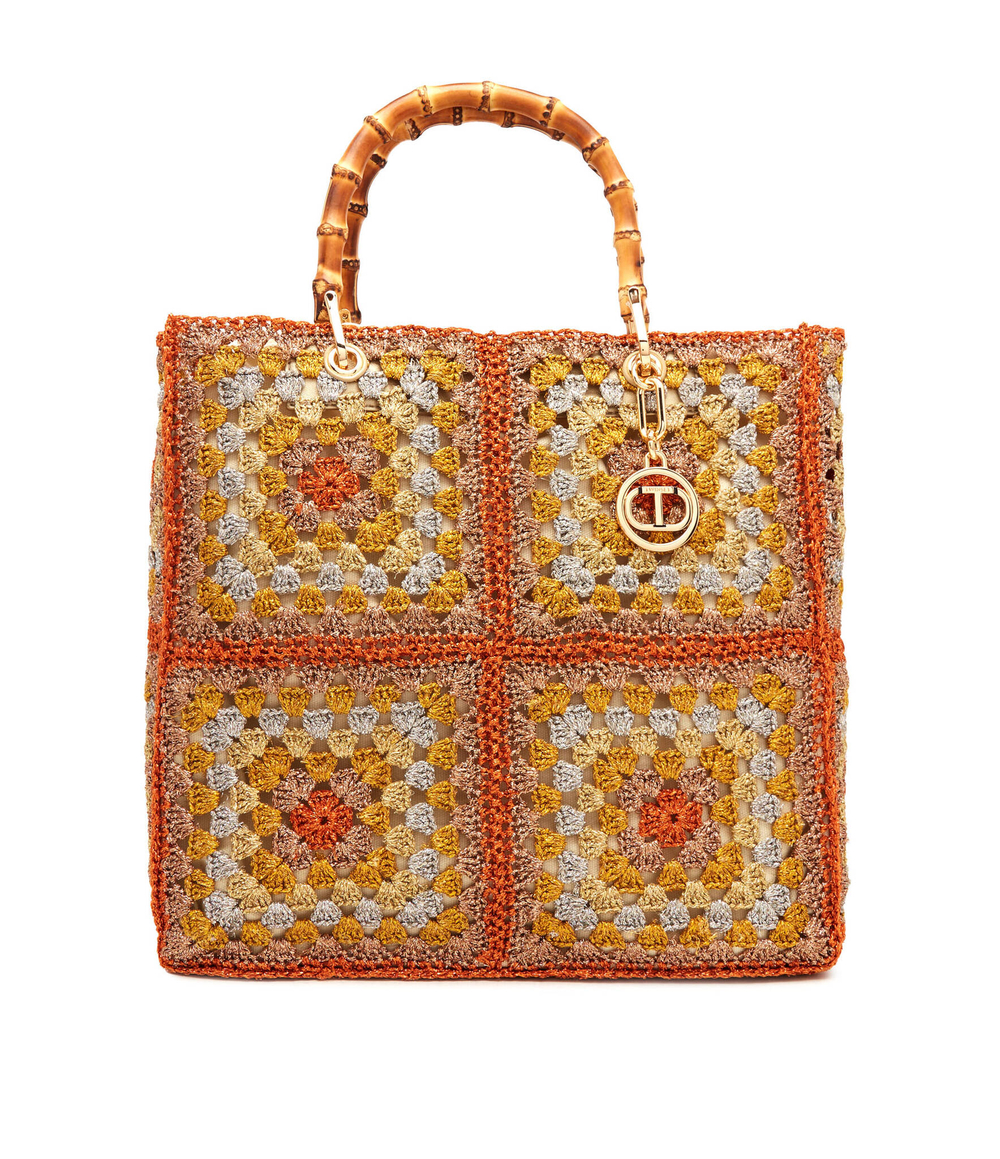 Сумка-шопер TWINSET - золотой(241TD8200)