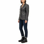 Унты-ботиночки женские из кожи теленка