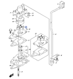 Крыльчатка помпы для лодочных моторов DF4/5/6