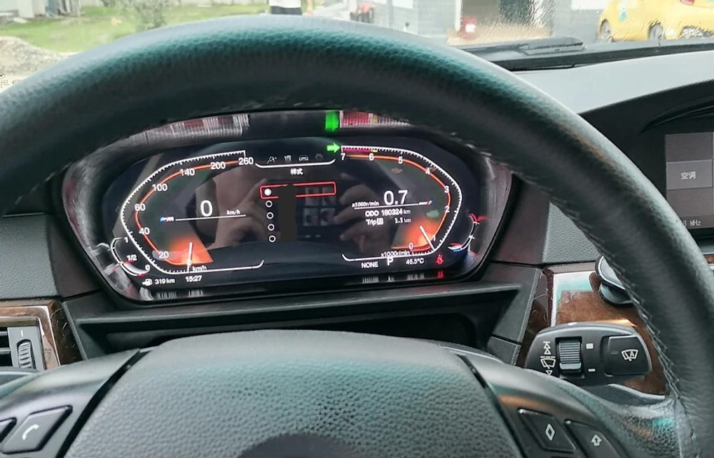 Электронная панель приборов BMW 5-серия E60 2003-2010 - Radiola 1293 с LCD/ЖК 12.3" экраном QLED