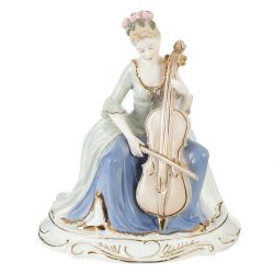 GAEM Фигурка декоративная "Девушка", L21 W19 H24 см