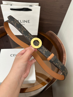 TAURILLON Кожаный двусторонний ремень с логотипом