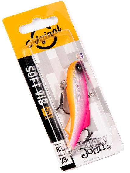 Воблер тонущий вертикальный LJ Pro Series SOFT VIB 83/008