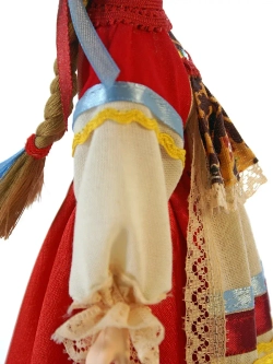 Кукла в девичьем костюме Тамбовской губернии