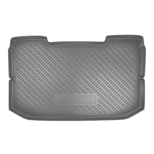 Коврик в багажник Norplast/Unidec для Nissan Note I (2005-2013) Серый, полиуретан, арт.NPL-P-61-31-G