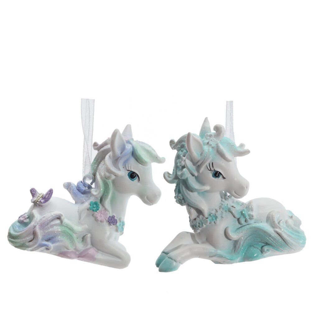 GAEM Фигурка декоративная подвесная "Лошадка", L7 W2,5 H6 см, 2в.