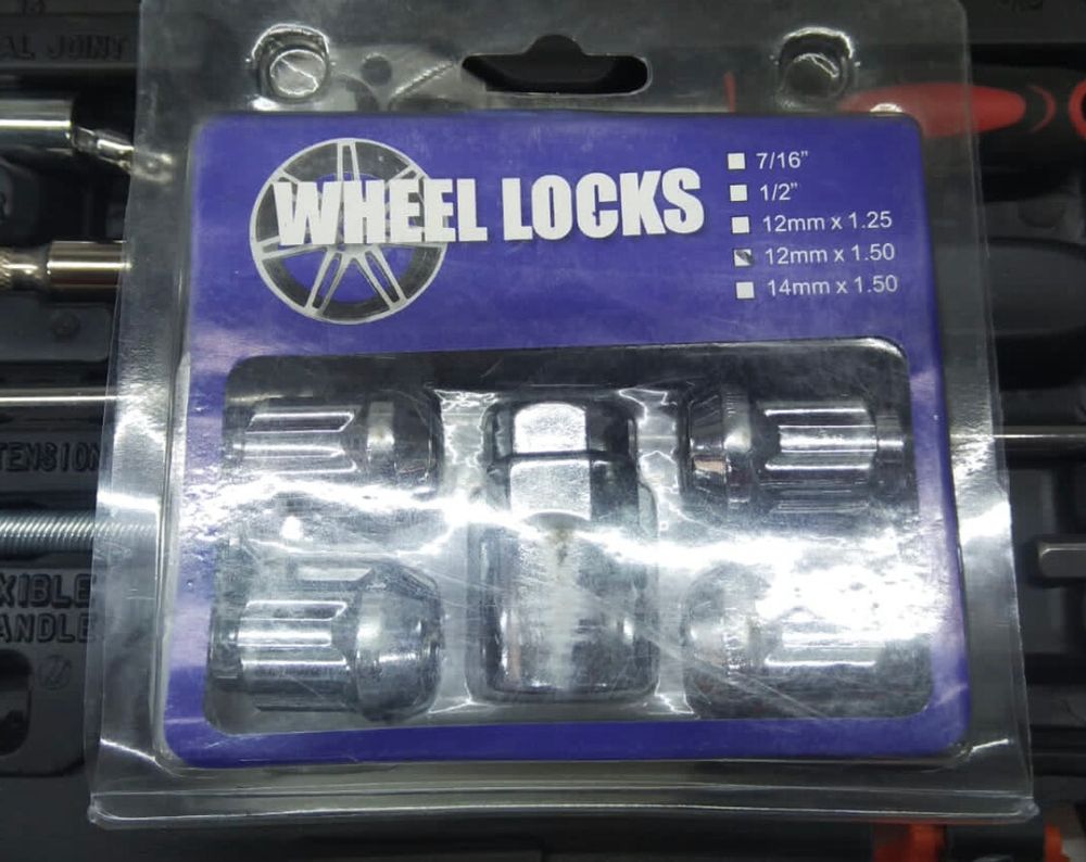 Гайки М12х1,5 секретные М12х1,5 WHEEL LOCKS