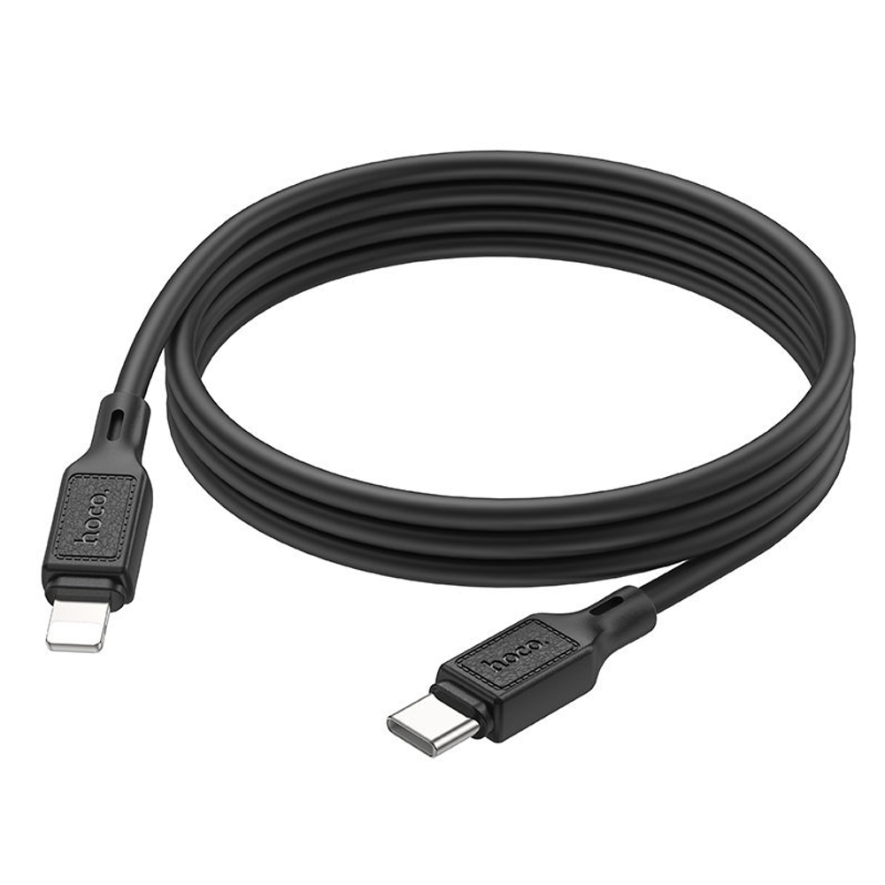 Кабель HOCO X90 Cool silicone PD charging data cable for iP