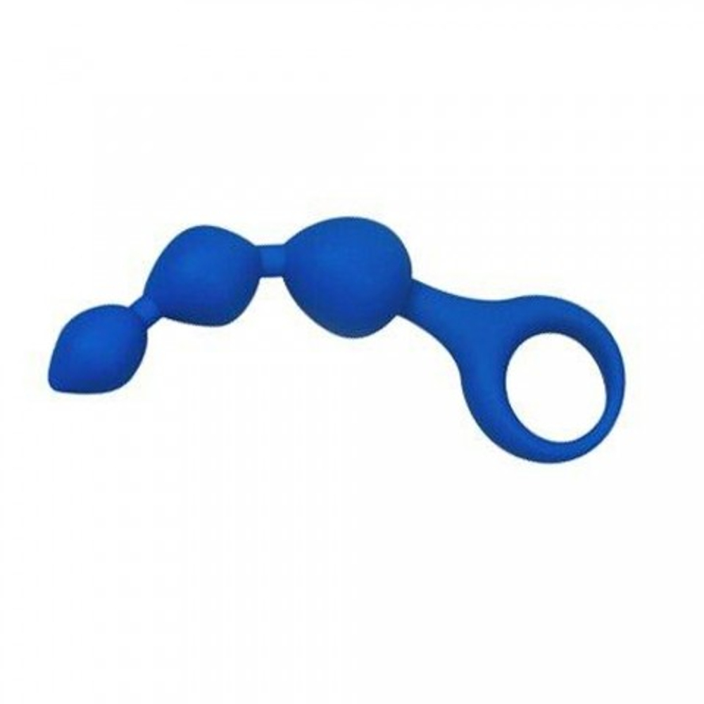 Анальная цепочка Triball синяя от Alive