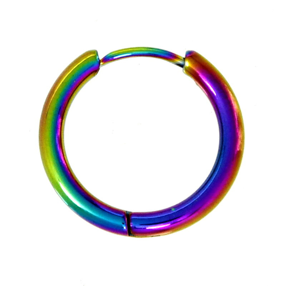 Серьга кольцо хамелеон (2,5*14) мм