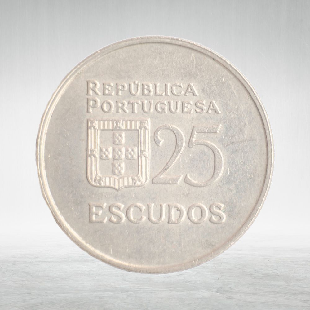 Portugal, 25 Escudos, 1986, VF