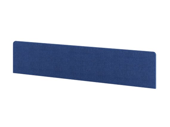 Экран фронтальный ЛДСП ткань Romeo 1650х370х32 512078-011 Индиго