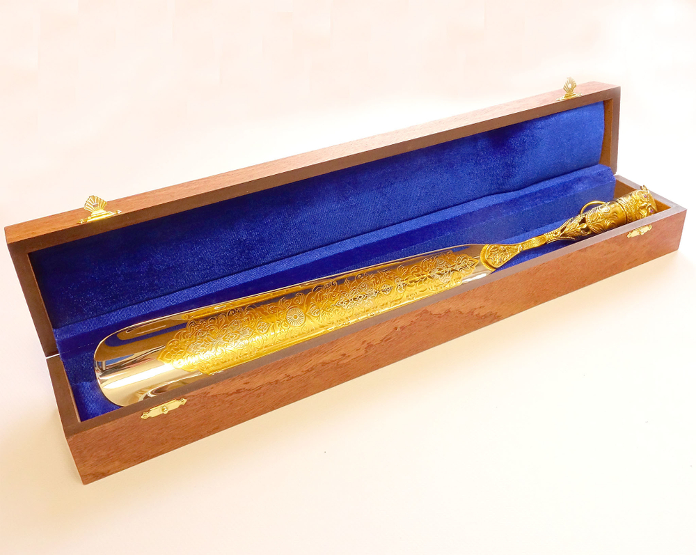 Ложка узорная для обуви "Сова"