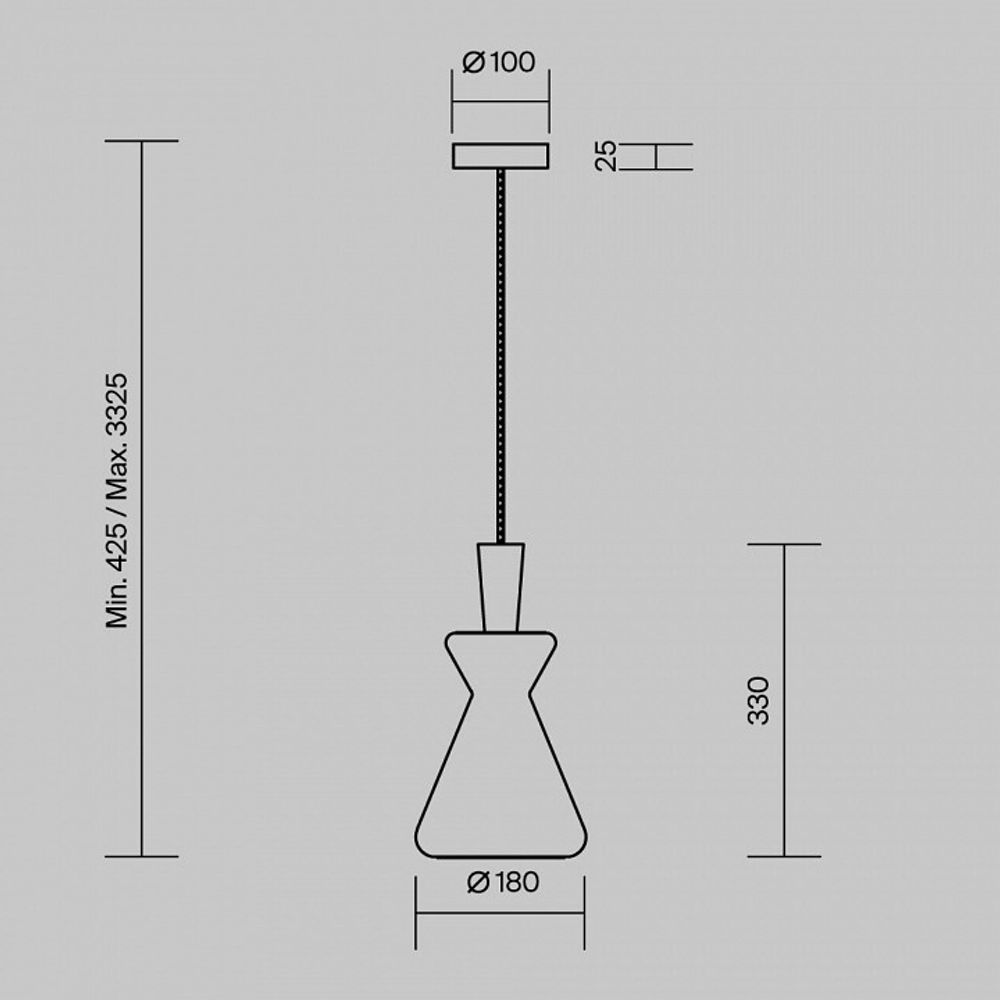 Подвесной светильник Maytoni Toys MOD405PL-01W2