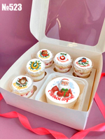 Бенто бокс + 5 трайфлов №523 (Новый год)