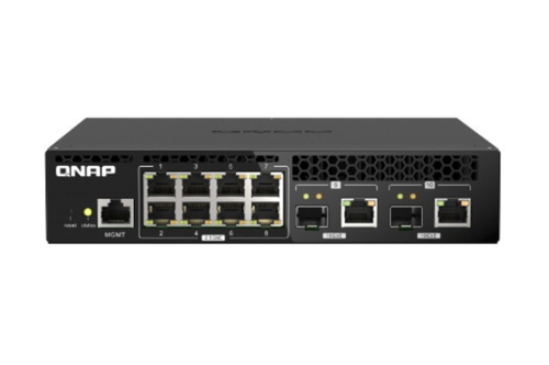 Коммутатор управляемый QNAP QSW-M2108R-2C