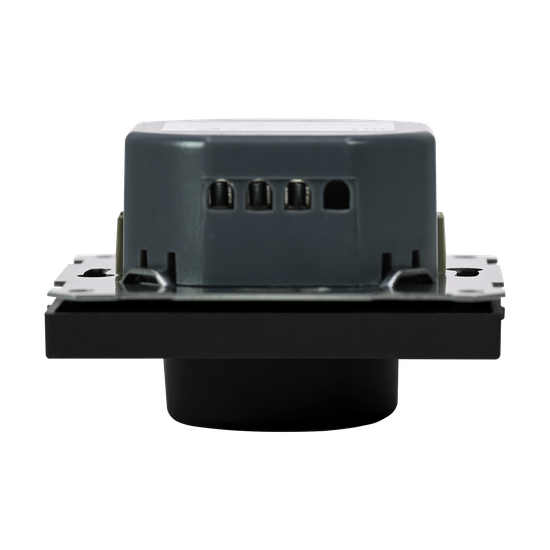 Светорегулятор поворотно-нажимной (диммер) ArtGallery LED RC 400Вт механизм базальт SE GAL001423