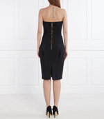 Сатиновое платье Elisabetta Franchi - черный(AB62742E2)