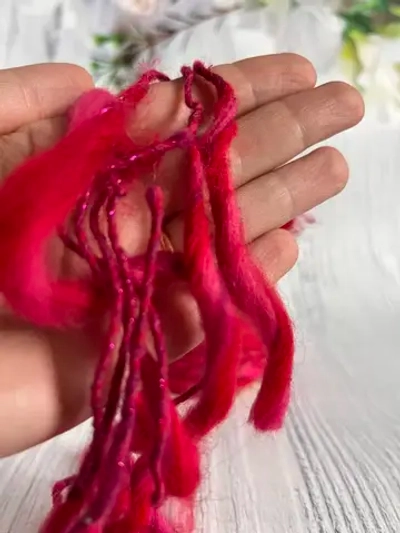 Трикотажная пряжа для вязания MORELINO толстая шишибрики