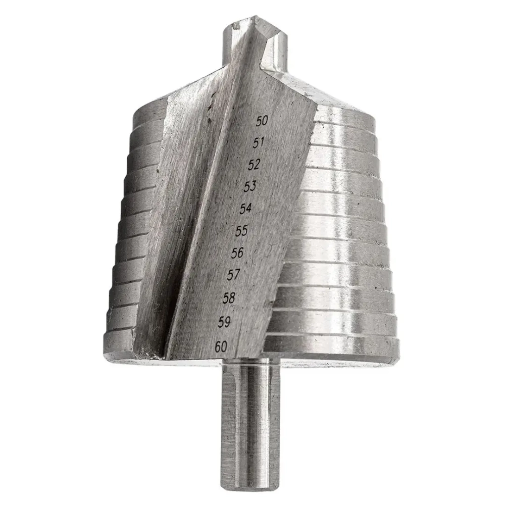 Сверло ступенчатое HSS4241(50-60мм)в блистере RockForce##Rock FORCE RF-44742D