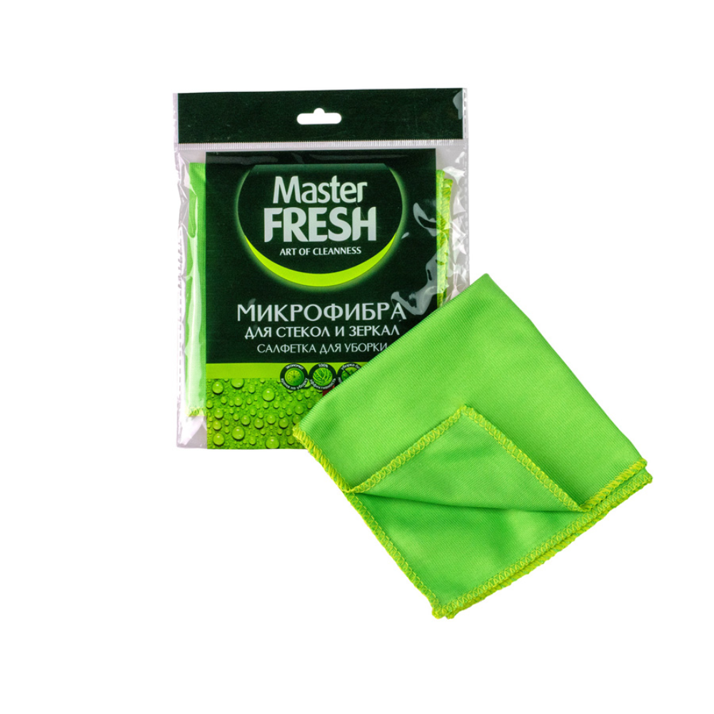 Микрофибра для стекол и зеркал Master Fresh 1 шт