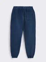 Брюки Hardlunch Logo оверсайз темно-синие