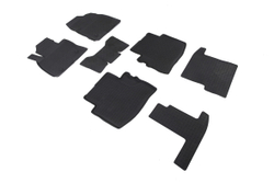 Резиновые коврики c высоким бортом для Mazda CX-9 II 2016-н.в. Seintex.89265