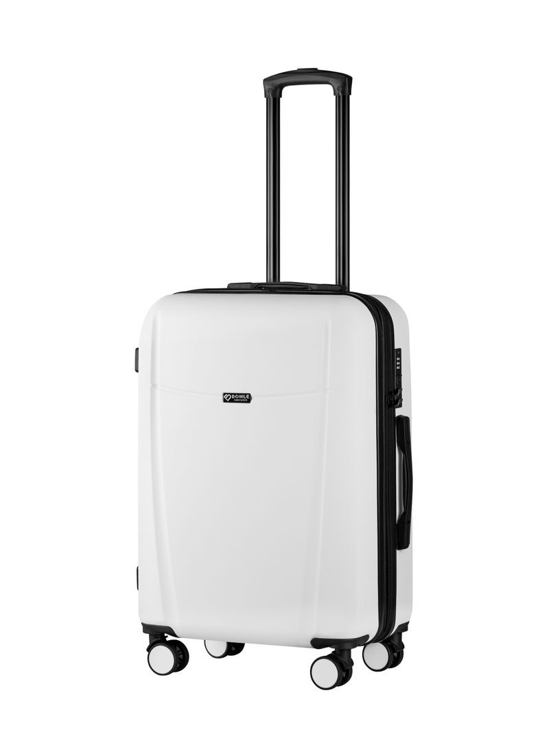 Чемодан Bonle размер М Белый