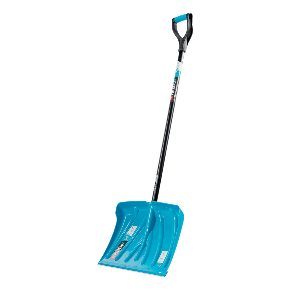 Лопата для уборки снега пластиковая Luxe,460 х 335 х 1300 мм, металлопластиковый черенок, Palisad