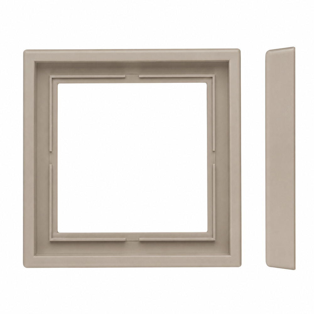 Рамка 1 место LIREGUS MODERN K14-445-01.M/ONC кремовый матовый