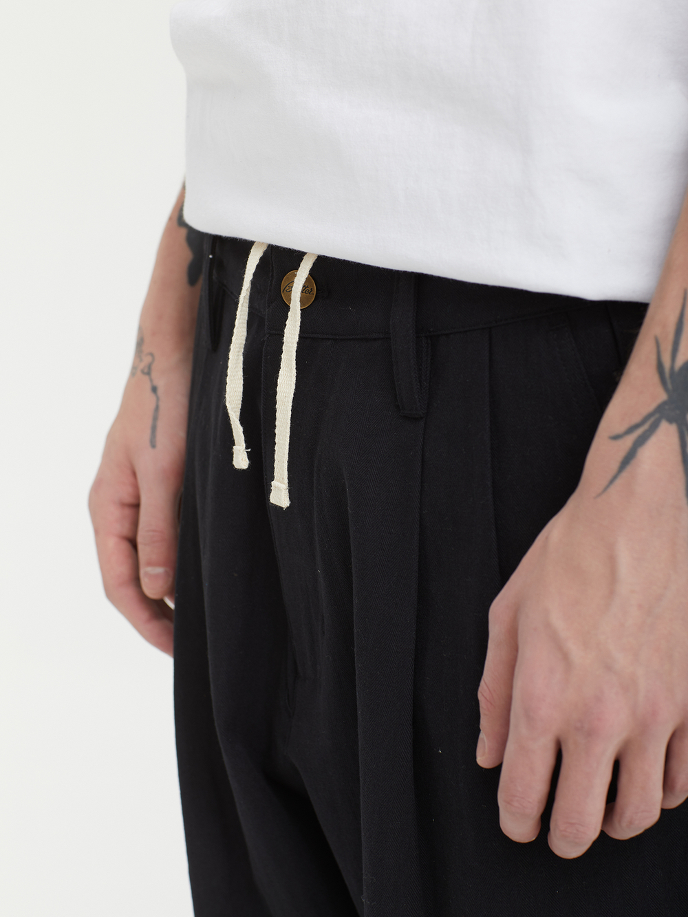 Мужские Брюки Pleated