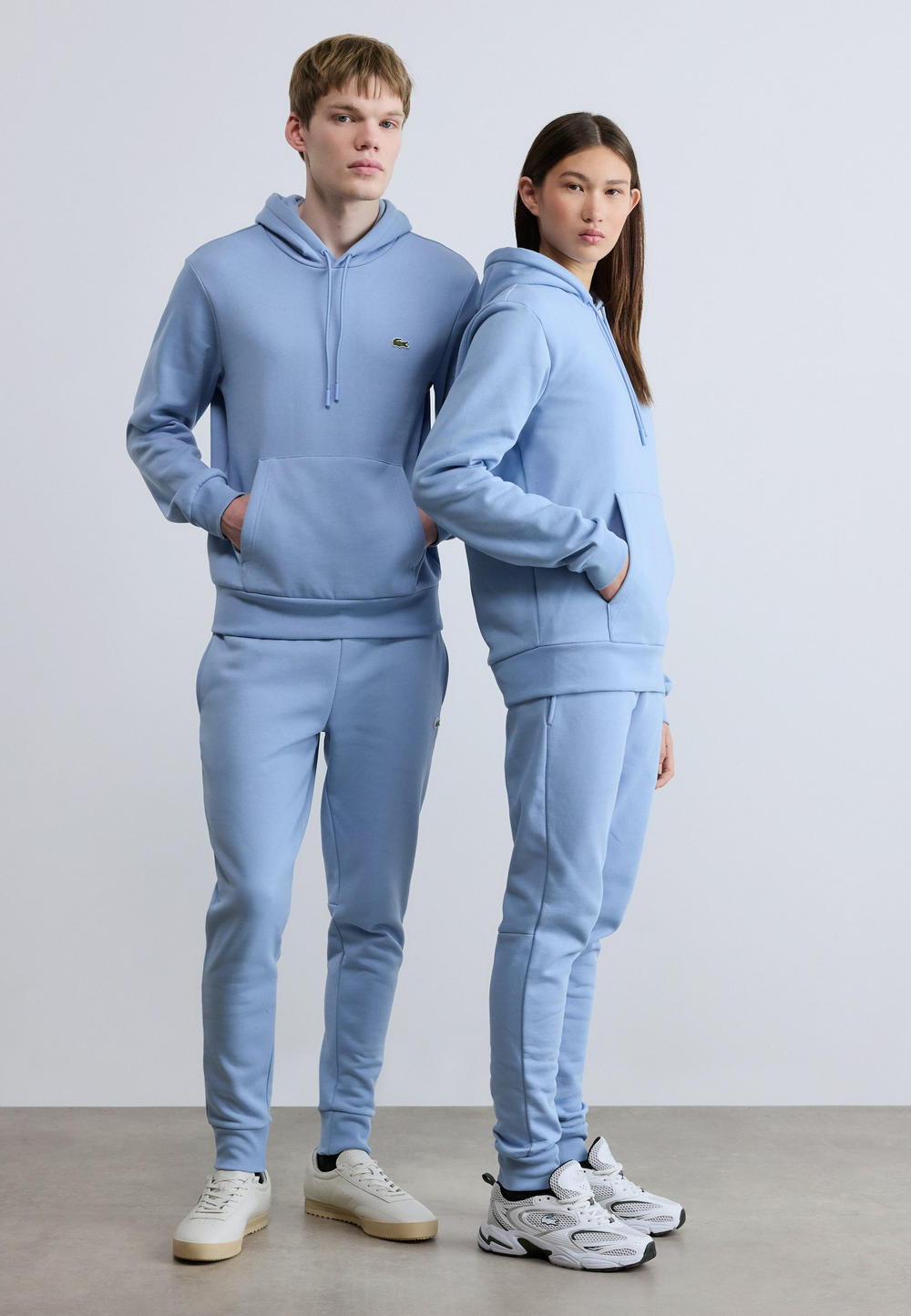Lacoste UNISEX - Толстовка с капюшоном - Голубой (LA222S0D7-K11)