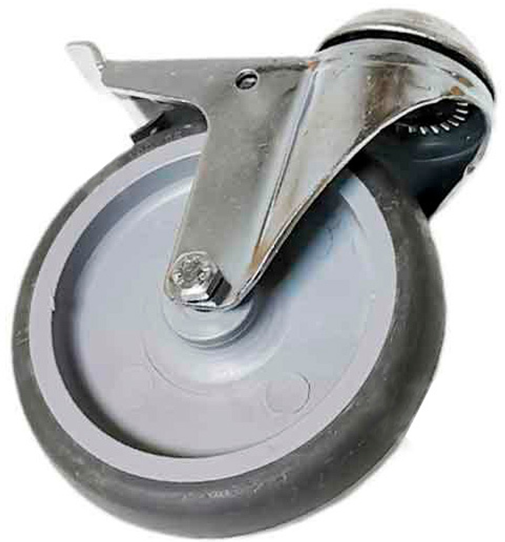 Колеса поворотные 1300-МТВ-100-F04 для тележки ТП 20 (для ПКА 20)