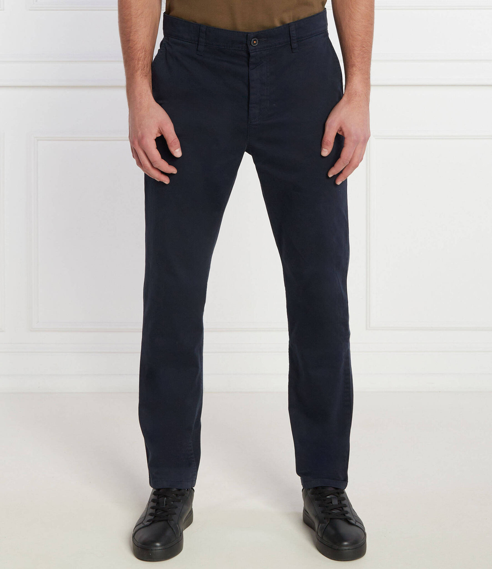 Чиносы BOSS ORANGE - темно-синий(50510917)