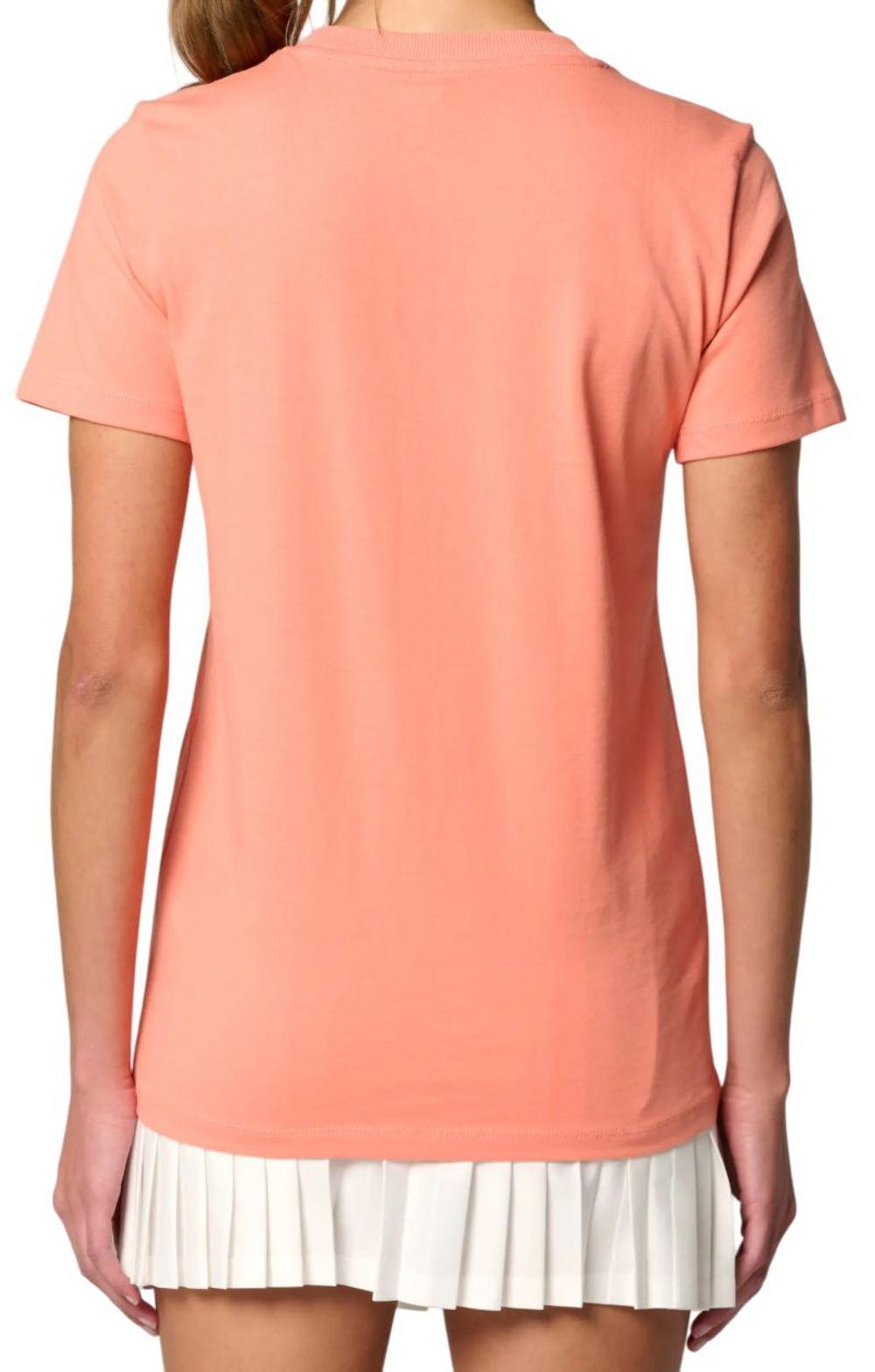 Женская теннисная футболка Roland Garros Sporty Chic Therese - coral
