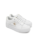 Кроссовки VULC FLATFORM BOLD FLUO CONTR CALVIN KLEIN JEANS - белый(YW0YW00904)