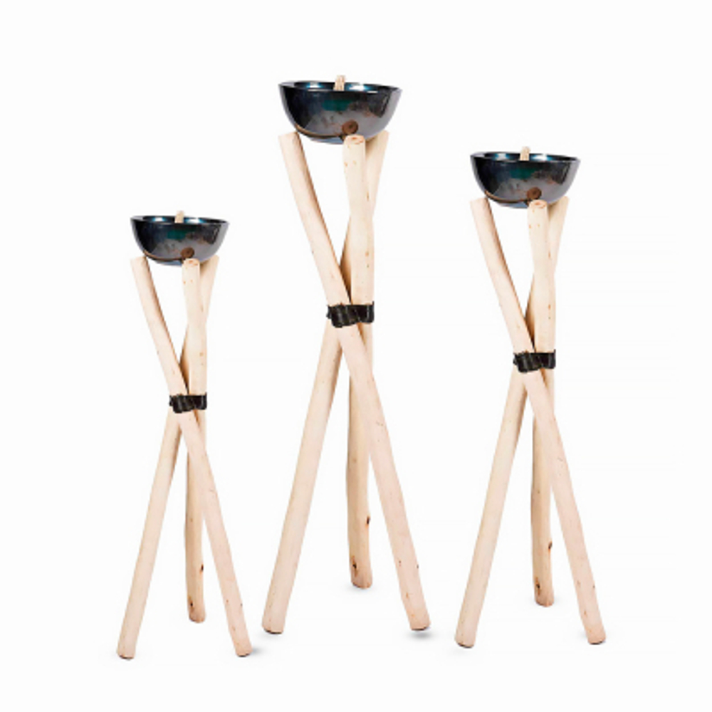Аромасвеча Nour Bougie Bamboo Citronelle anti-moustique 13 кг 140 см бамбук
