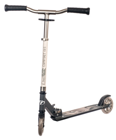 Городской самокат Tech Team 125 Comfort 2021 (5+) серо-белый