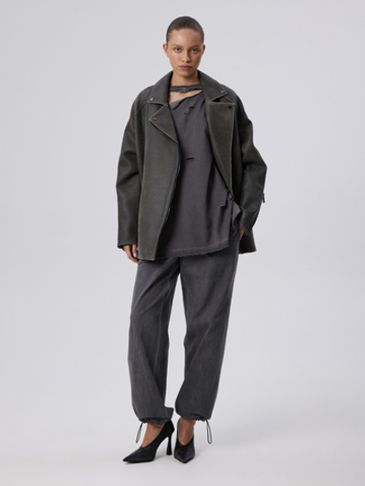 КУРТКА КОЖАНАЯ OVER SKIN