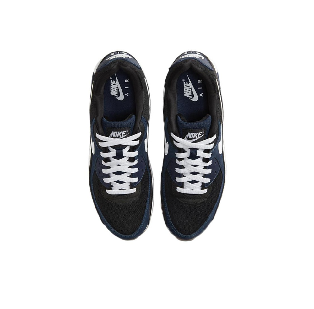Мужские кроссовки Nike Air Max 90 Midnight Navy Black Gum FB9658-400