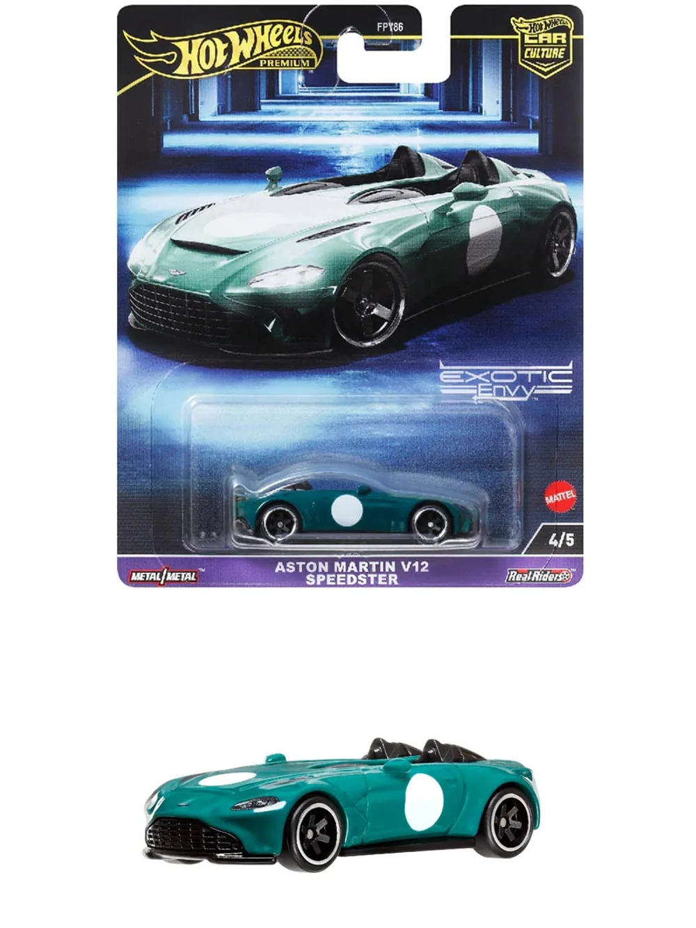 Машинка Хот Вилс Премиум Aston Martin V12 FPY86 HKC78