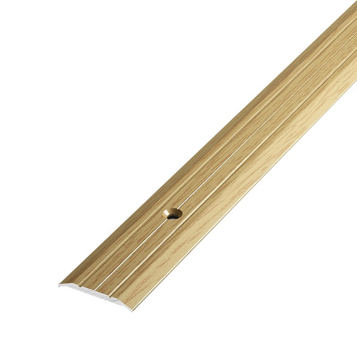 Порог одноуровневый Лука ПС-01, 1800 x 25 мм, дуб светлый, 23249