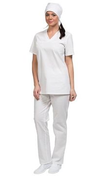 Костюм женский "Бейкер" (белый)