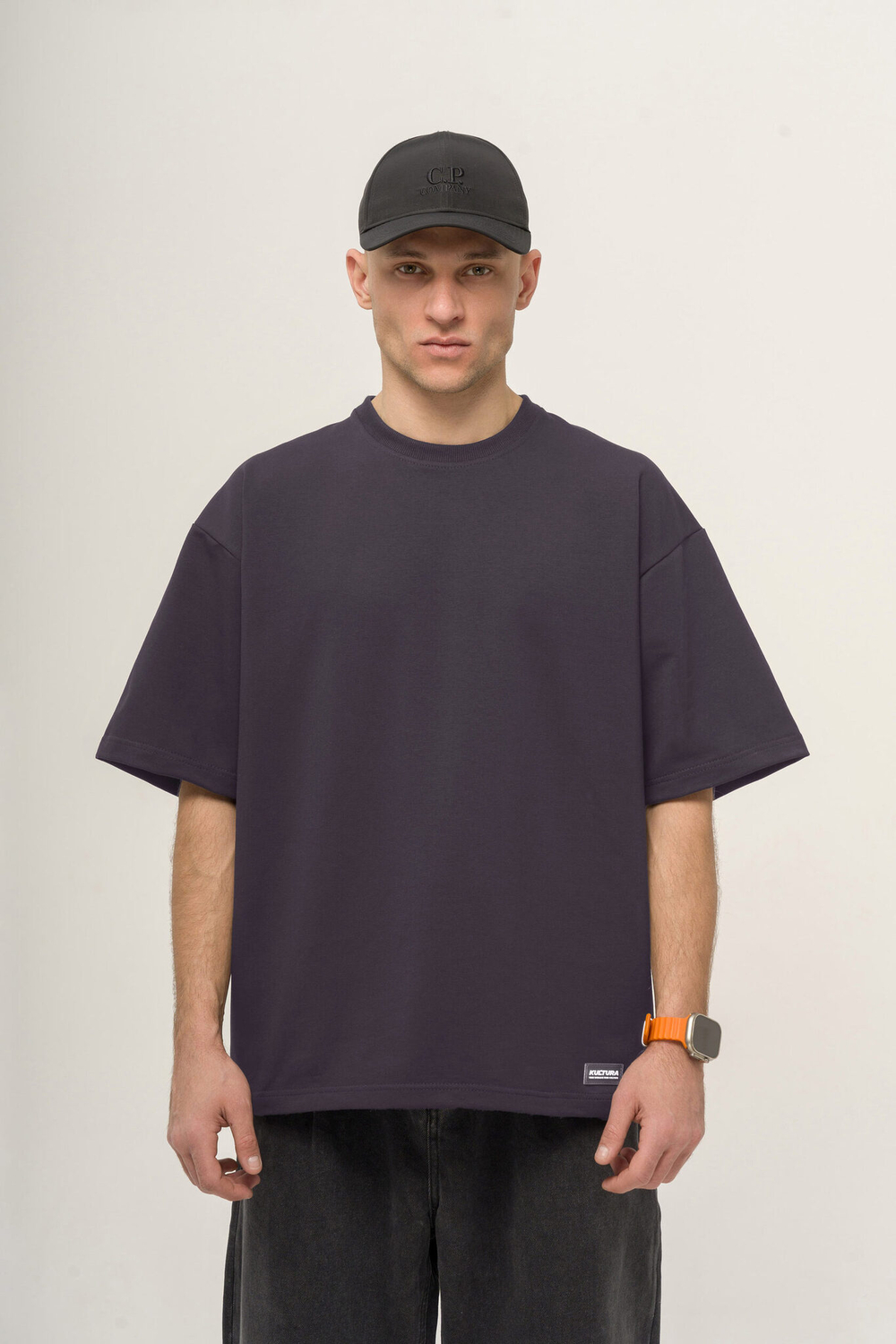 Футболка KUL'TURA OverSize "Basic" Фиолетовый