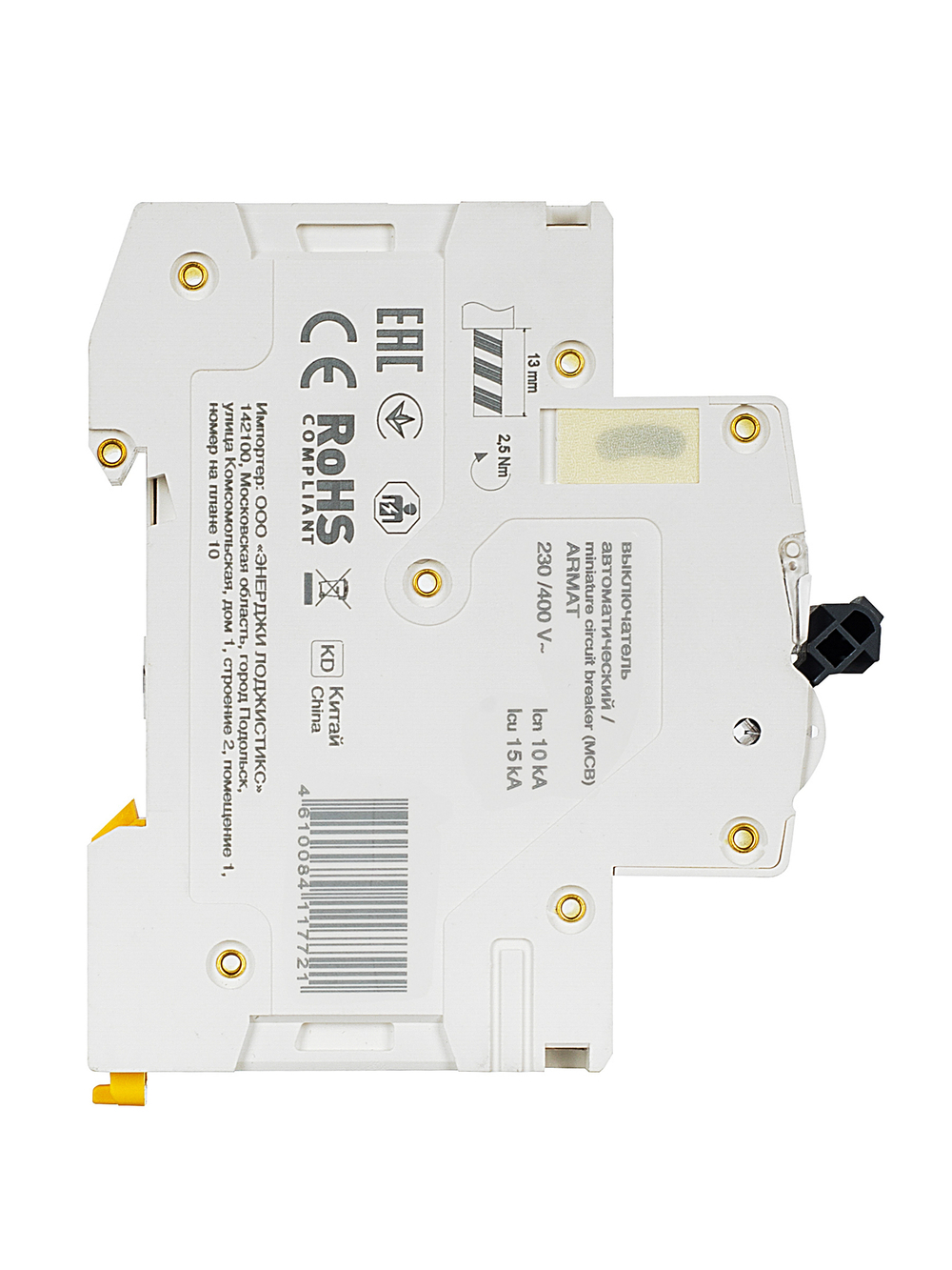 ARMAT Автоматический выключатель M10N 1P C 16А IEK