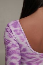 Боди Feline Long Sleeve Violet