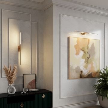 Светодиодная подсветка для картин и зекал 6635/9WL античная бронза Aledo Odeon Light