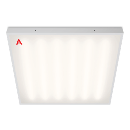 Светильник ЧИСТЫЙ ОФИС ДВО03-051 с БАП EM3 54Вт 4000К IP54 Матовый 6000лм 595х595х48мм WOLTA PRO