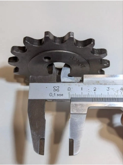 + - Звезда ведущая для эндуро, квадроцикла (520-15Т) 20мм