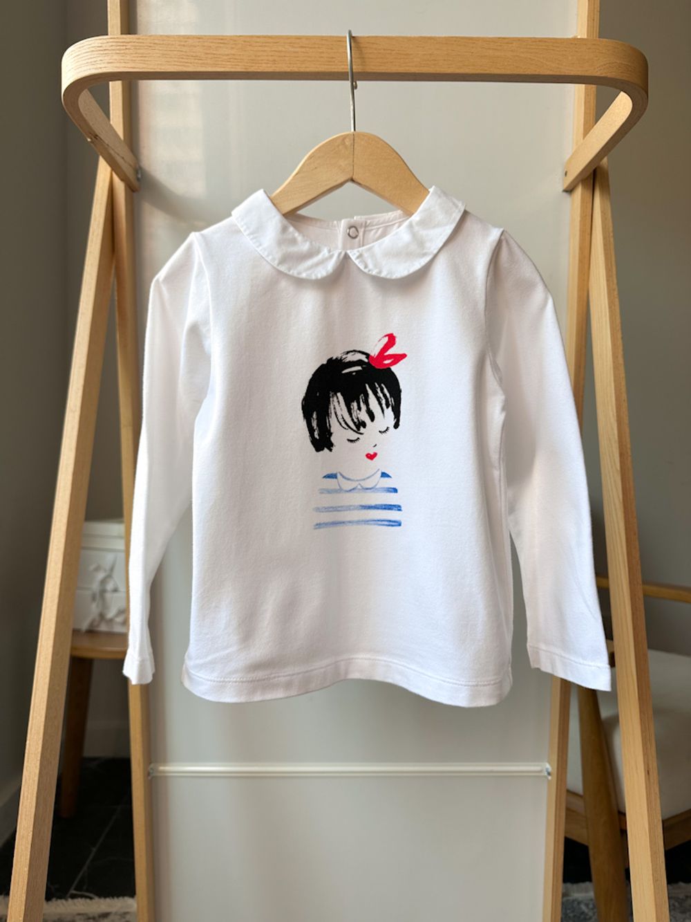 Хлопковый лонгслив Jacadi , 98